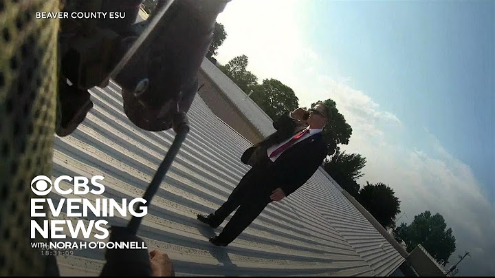 Bodycam video shows police responding to Trump rally shooter
