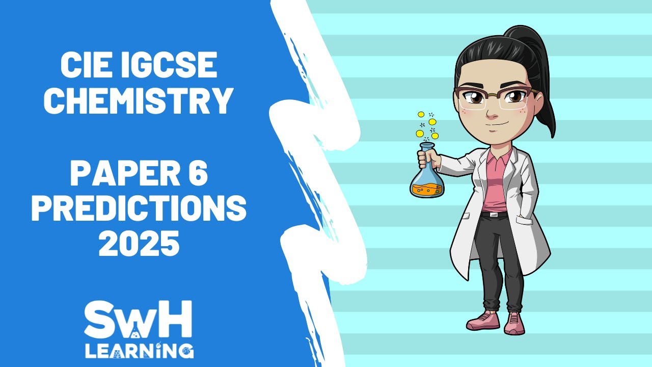CIE IGCSE Chemistry Paper 6 (Alternative To Practical) Predictions 2025 | What To Expect In The Exam