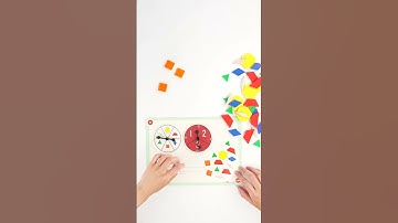 Spin to collect Pattern Blocks and boost creative thinking skills from Sorting and Counting Set