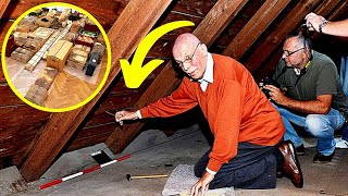Man Finds A Hidden Room In His Old Attic, But No One Was Ready For What Was Inside