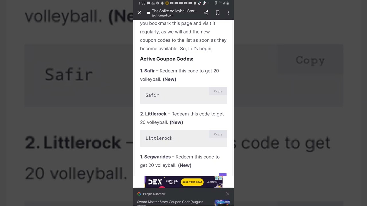 The Spike volleyball story coupon code August 3 2022