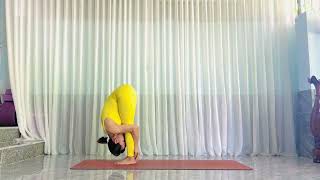 4K Mini Skirt Yoga At Home, Full-Body Stretches