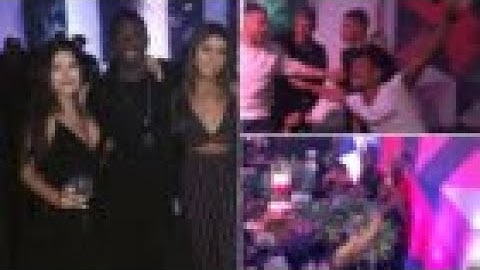 Vinicius' crazy farewell party in Brazil  (Marca ESPN)