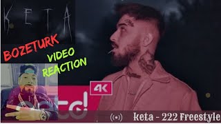 BozeTurk Reacting to (Keta - 222 Freestyle) Türkçe music reaction Resimi