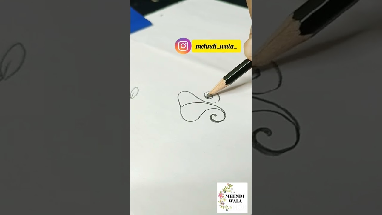 Mehndi design class  || different types of Paisley shapes and filler elements || Mehndi Tutorial