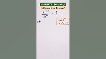 Simplification question for Competitive exams 🔥 #shorts #simplification #aptitudetricks #mathstricks