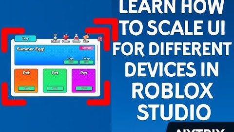 [2025] Learn how to Scale UI for Different Devices in Roblox Studio — Step-by-Step Tutorial!