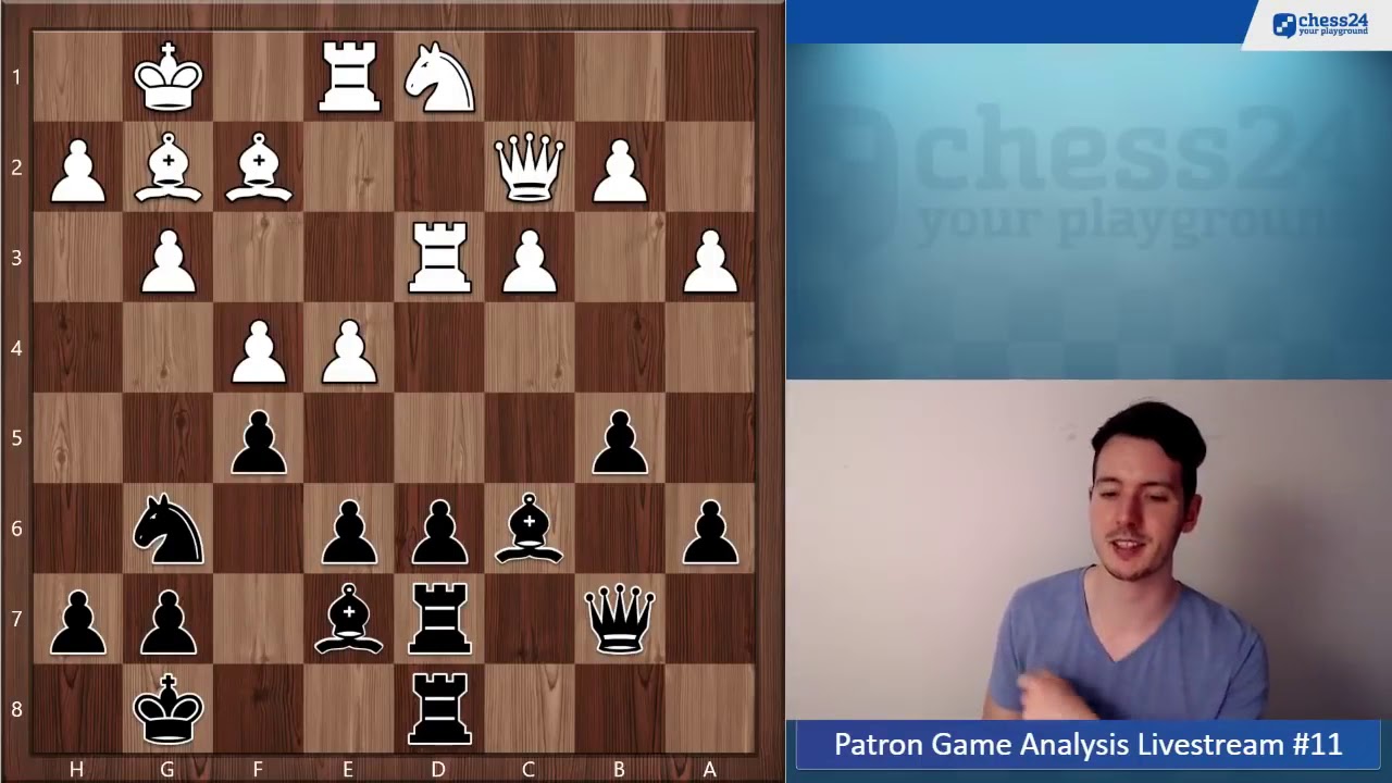 Pawns Are The Soul Of Chess  Patron Game Analysis #33 