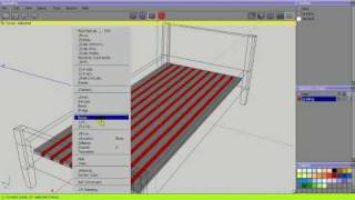 Wings3d: Making a bed grate by using Bevel command
