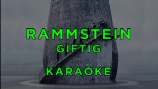 Rammstein - Giftig • Karaoke