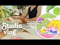 Risograph Experiments | Designing New Products | Studio Vlog