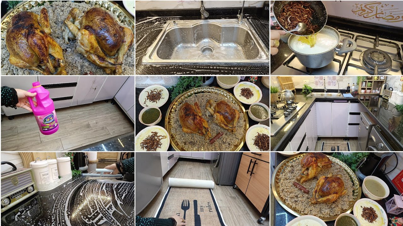 عزمتهم انهارده علي اجمل سفره رمضانيه🌛انبهرو بجمالها😋