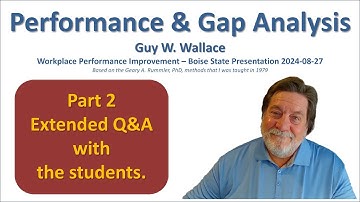 Performance & Gap Analysis - Part 2