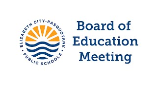 ECPPS Board of Education Meeting, Tuesday, September 22,