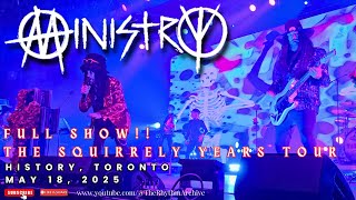 Download Lagu MINISTRY | Synth Pop Squirrely Years Tour Live! | Full Set | History | Toronto | May 18, 2025 MP3