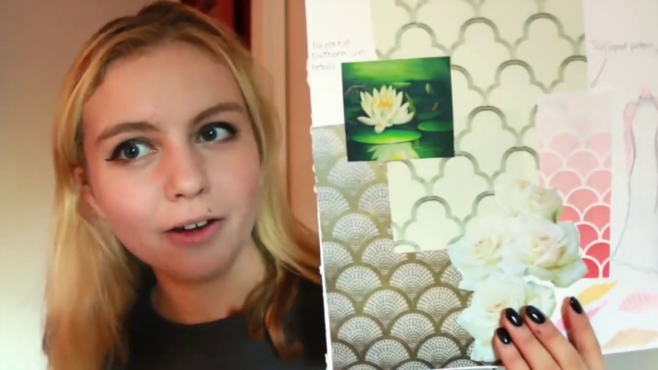 CREATE A FASHION DESIGN PORTFOLIO FOR COLLEGE ADMISSION