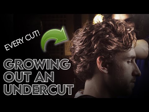 Balancing A Grown Out Undercut | Every Cut in 8 Minutes | Wavy Men's Haircut