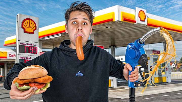 I haven't eaten anything but gas station food for 7 days (I feel bad)