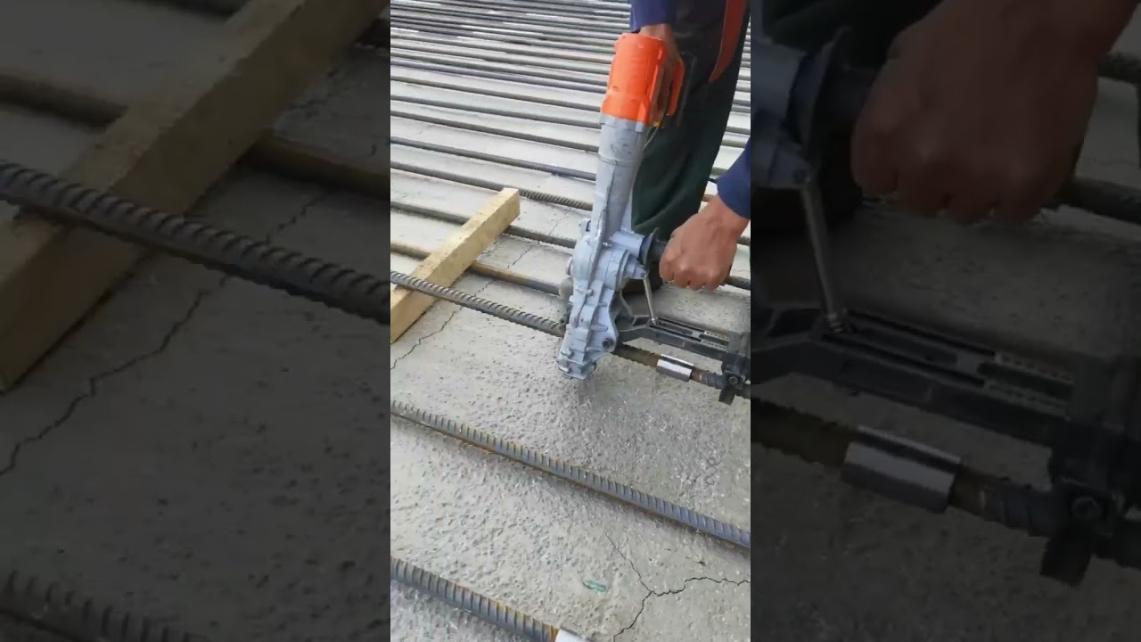 The electric cordless rebar threading wrench