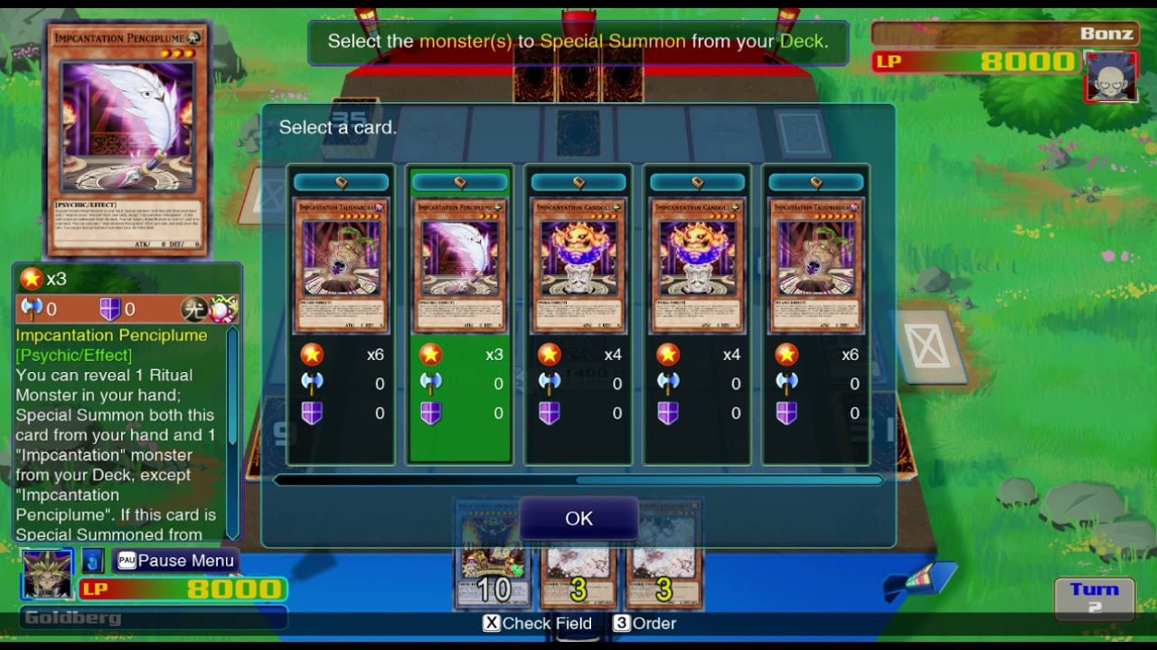 Yu Gi Oh! Legacy of the Duelist Link Evolution: Impcantation Deck Profile + Gameplay