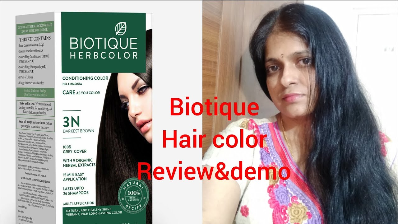 Biotique Natural Herbcolor Hair Color 1n  Natural Black Pack Of 2 Buy  Biotique Natural Herbcolor Hair Color 1n  Natural Black Pack Of 2 Online  at Best Price in India  Nykaa