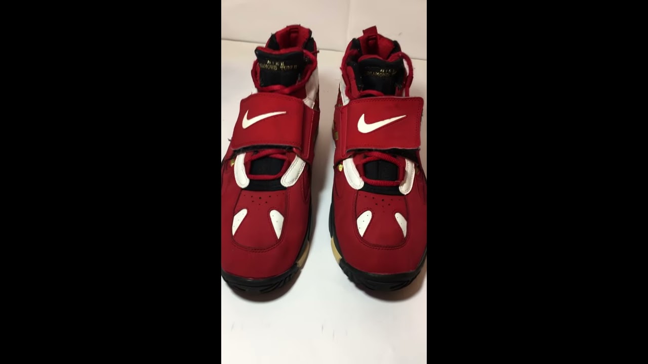 Nike Air Diamond Turf 2 Deion Sanders 49ers 487658 610 Size 11 5