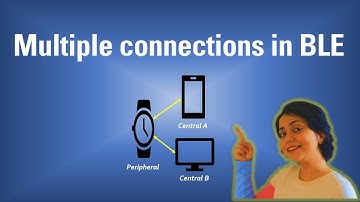 Is it possible to connect one peripheral to multiple centrals? |Bluetooth low energy