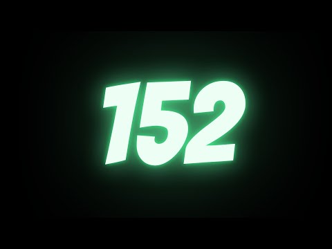 [2:32] 152 Seconds Countdown with Every Second Beeps | 152s Time Alarm Loud Noise When Ends 1080p