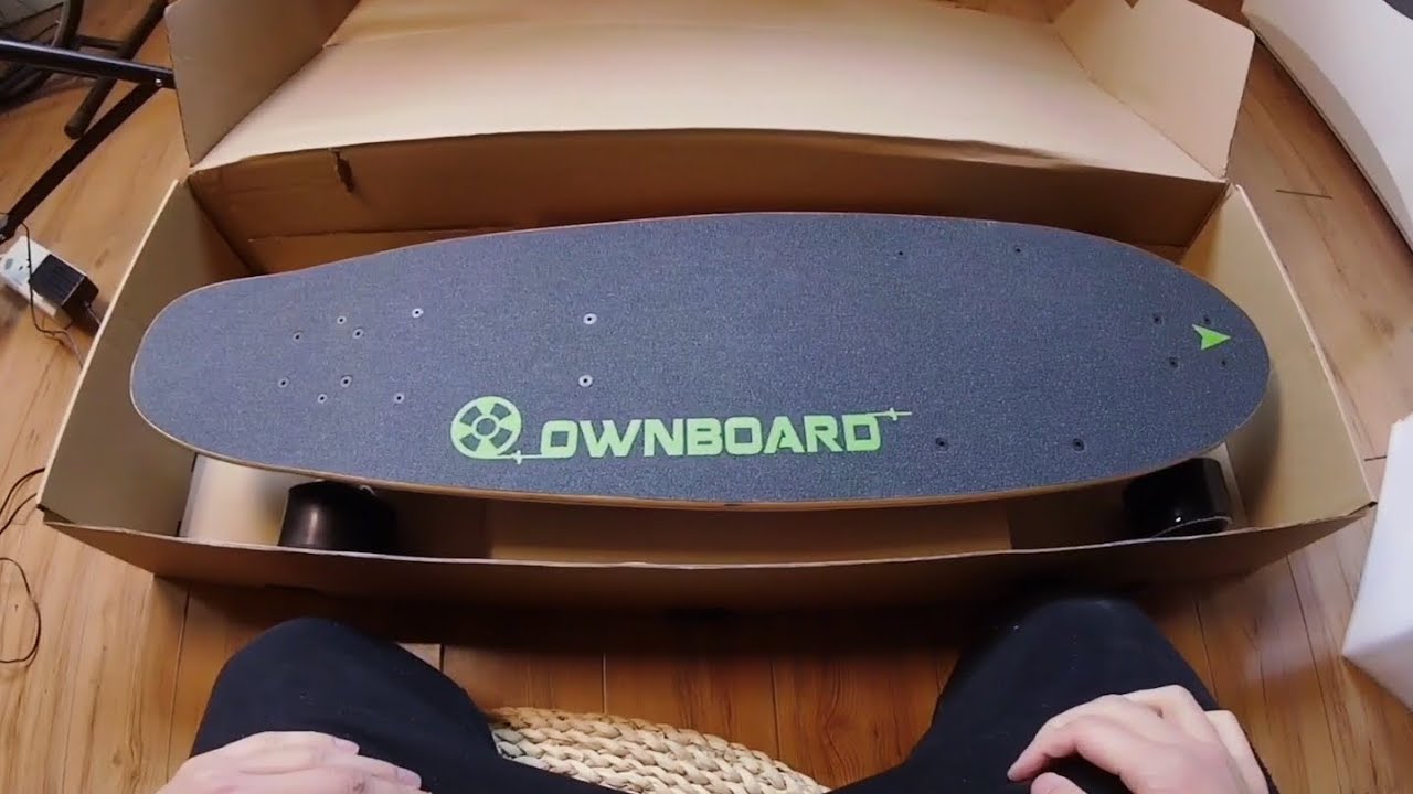 Ownboard W1A Electric Skateboard with Kicktail Unboxing and Quick Look  Full Review Coming Soon 