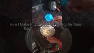 How I Make Fresh Akamu (Pap) for My Baby #foodiebaby #mothersrecipe