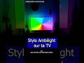 Installer un rtroclairage style ambilight sur une tv ou un pc mais moins cher