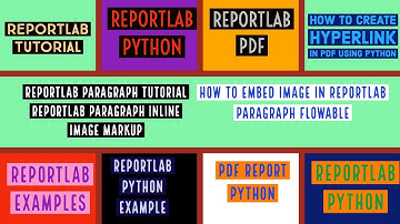 REPORTLAB|REPORTLAB PYTHON TUTORIAL|How To Embed Image in Reportlab Paragraph|PART:22