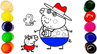 George Pig and Daddy Pig Catch a Butterfly! 🐷🦋🌼 | Nature Fun for Kids and Toddlers screenshot 5