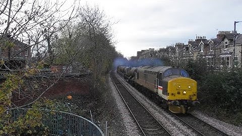 RHTT | DRS Class 37s 37419 & 37401 | Bootham, York | 24/11/2021