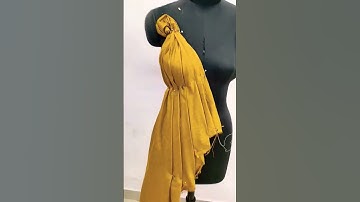 draped pleated gown@highcoutures #shorts #viral #trending #youtubeshorts #tiktok #ytshorts #reels