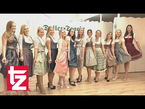 tz-Wiesn-Madl 2019: Einkleiden bei Daller Tracht