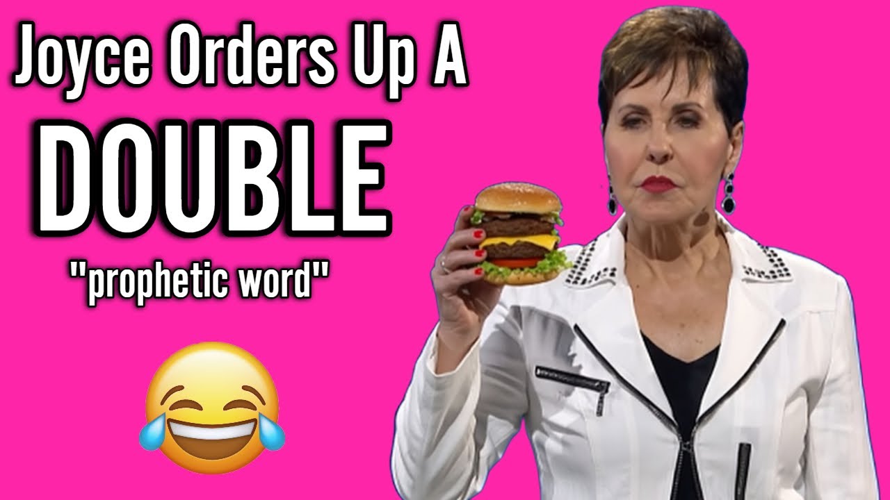 DOUBLE DOUBLE - Joyce Meyer "thus saith the Lord" false prophecy w/ speaking "In Tongues" /Gibberish