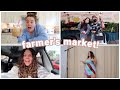 farmer’s market, trying tiktok coffee recipe, + filming day!