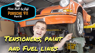 Tensioners, paint and fuel lines -  911 2.8 RSR Build Season 2.10
