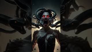 She wasn’t born a monster. Medusa was cursed… not created. Monster or victim? 👁 #medusa #legend