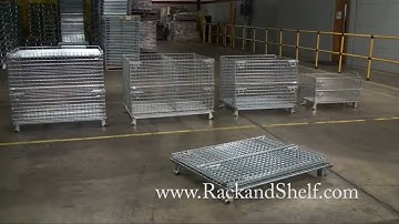 Wire Containers & Wire Baskets 800-763-9020