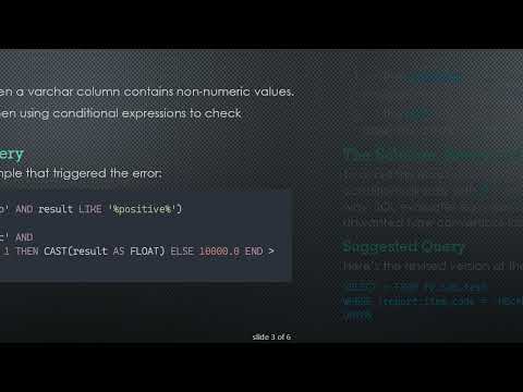 How to Fix the Error Converting Data Type Varchar to Float in SQL Queries