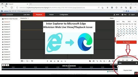 Hikvision web not working in  Internet Explorer (Solved)