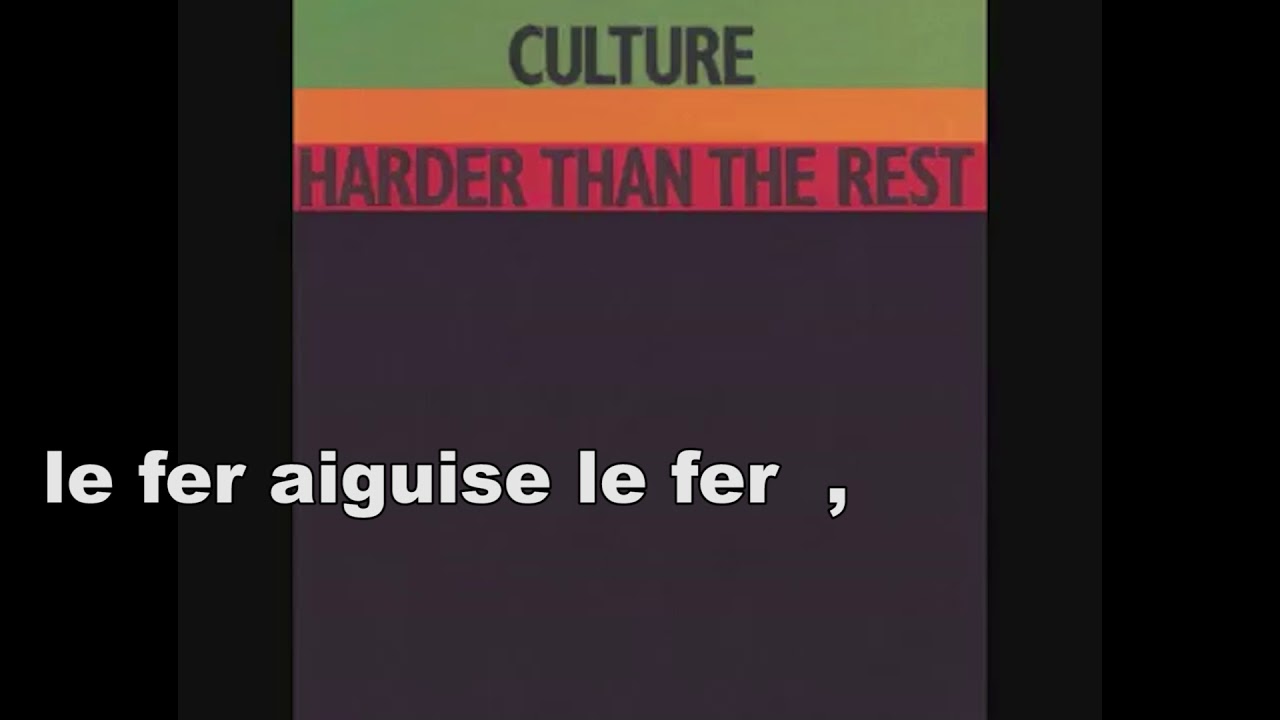 Culture ''iron sharpen iron'' Traduction TSF YouTube
