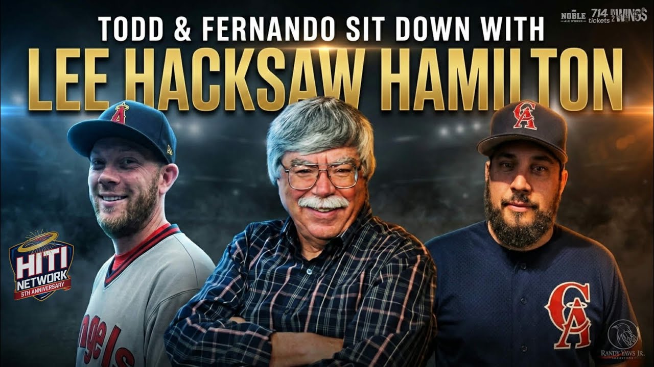 Angels baseball podcast featuring Lee Hacksaw Hamilton!