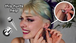 stretching my ears for the first time in 4 years *OUCH* screenshot 2