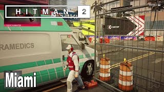 Hitman 2 - Master Difficulty, No Detection Miami Walkthrough [HD 1080P]