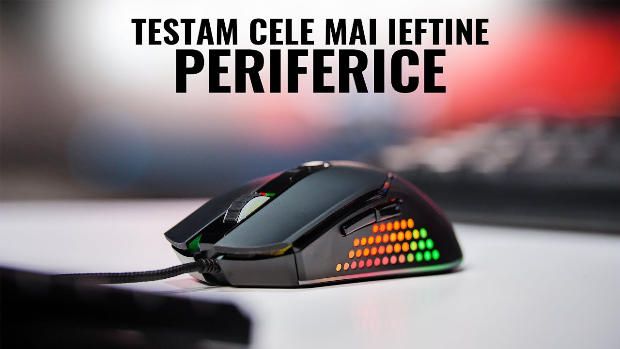 ⁣CELE MAI IEFTINE PERIFERICE de pe EMAG
