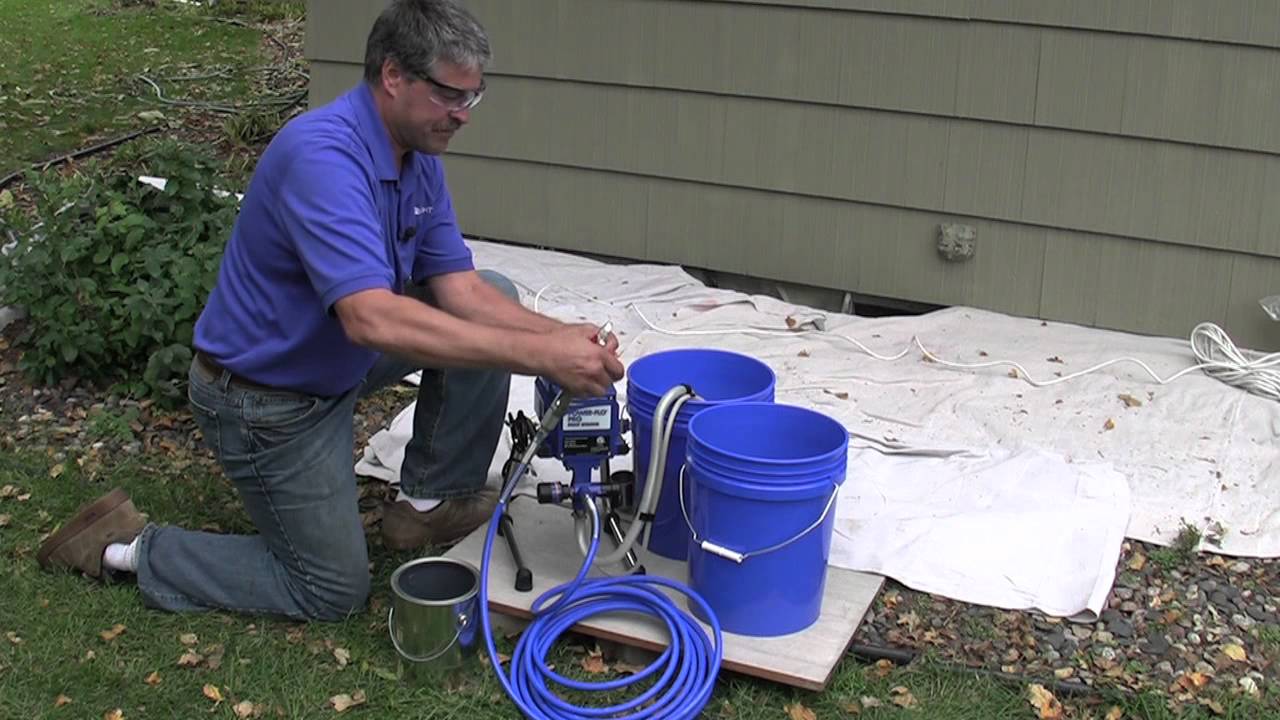 HomeRight PowerFlo Pro 2800 Airless Paint Sprayer YouTube