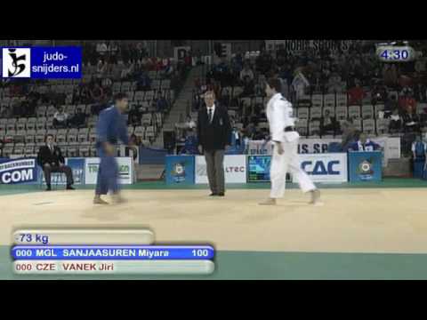 Judo 2010 World Cup Prague: Miyaraghaa Sanjaasuren...